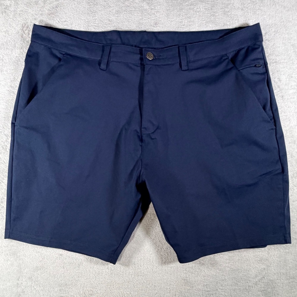 LEG3ND Mens Performance Golf Shorts Navy Blue Size XL 38 FA56628